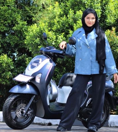 Foto : PT.Capella Dinamik Nusantara Kepri, hadirkan program menarik New Honda Scoopy, Skutik Fashionable yang kini tampil stylis dan fungsional  - (r/wati sgn)