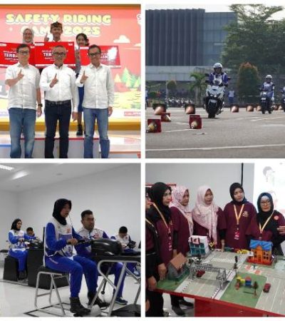 Foto : Gelaran Safety Riding Camp (SRC) 2025 bersama Yayasan Astra Honda Motor (Yayasan AHM) - (r/wati sgn)