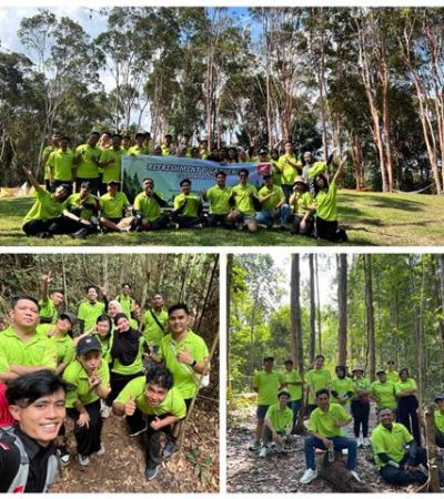 Foto : PT. Capella Dinamik Nusantara Kepri, gelar Gathering Alam terbuka Untuk Front Line People Di Kepri - (r/wati sgn)