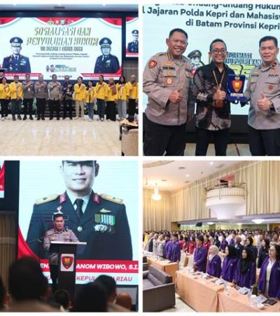 [16.42, 11/7/2025] Wati Siagian Batam: Foto : Polda Kepri Gelar Sosialisasi UU No.1 Tahun 2023 tentang KUHP Nasional, Kamis (10/07/25) di Olympus Lt.9 Hotel Pacific Batam - (r/wati sgn)
[16.43, 11/7/2025] Wati Siagian Batam: