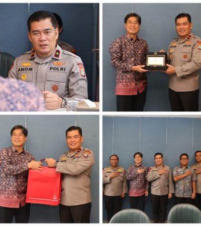 Foto : Wakapolda Kepri terima Dirjen Korea Trade Investment Promotion Agency (KOTRA), bahas sinergi cegah TPPO dan Rokok Ilegal, di Restoran Korea Woo Rae Ok, Nagoya Hill, Batam, Jumat (11/07/25) - (r/wati sgn)