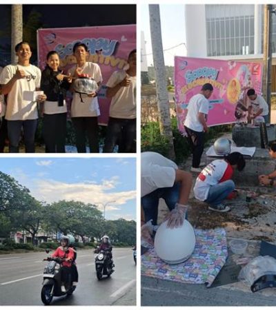 Foto : Scoopy Velocreativity, Biker Honda Kepri Seru-seruan City Rolling dan Adu Kreativitas di Batam - (r/wati sgn)